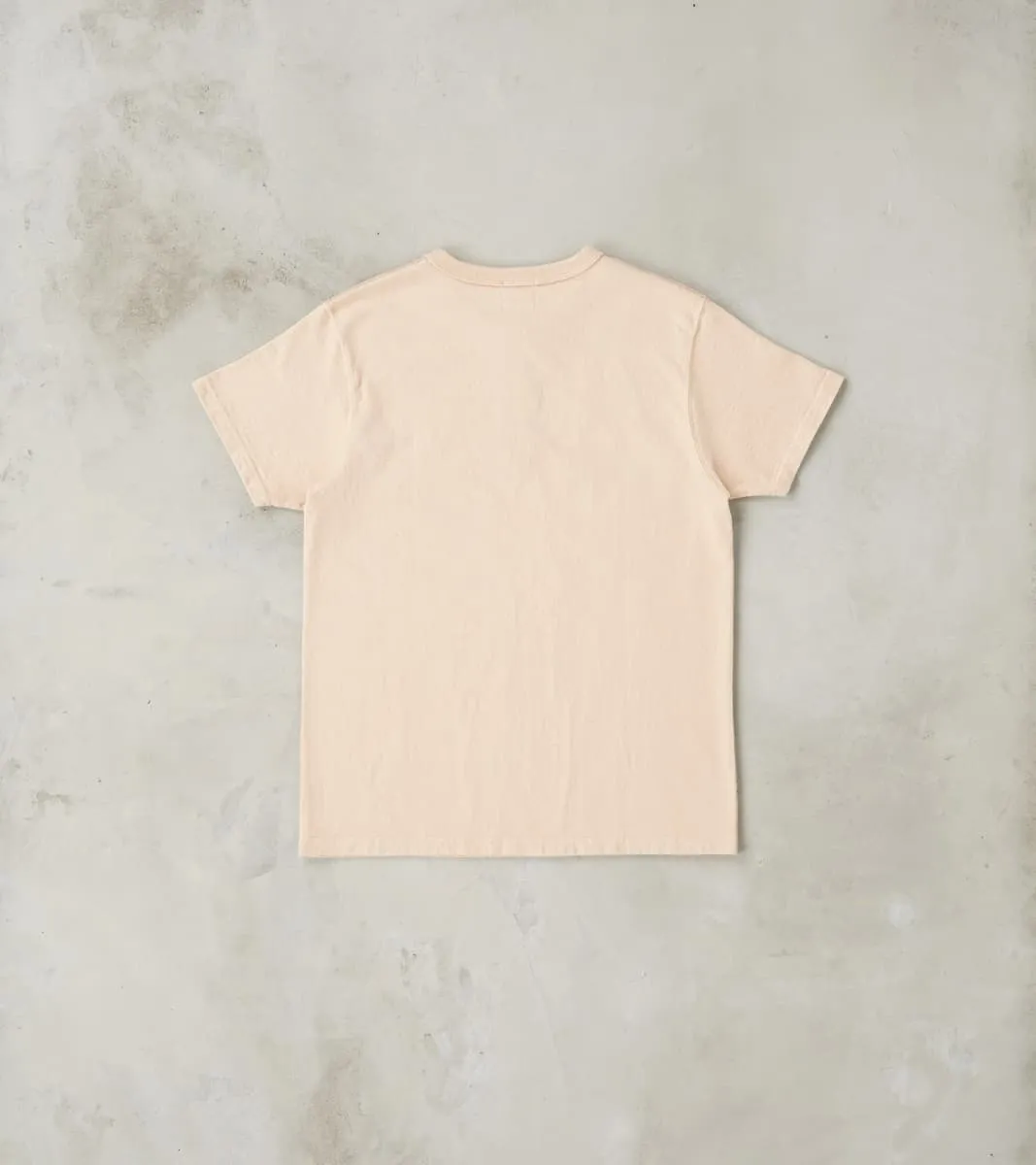 SJST-SC02 Japanese Cotton Short Sleeve Henley - Light Kuri sold by Division Road product image thumbnail 2