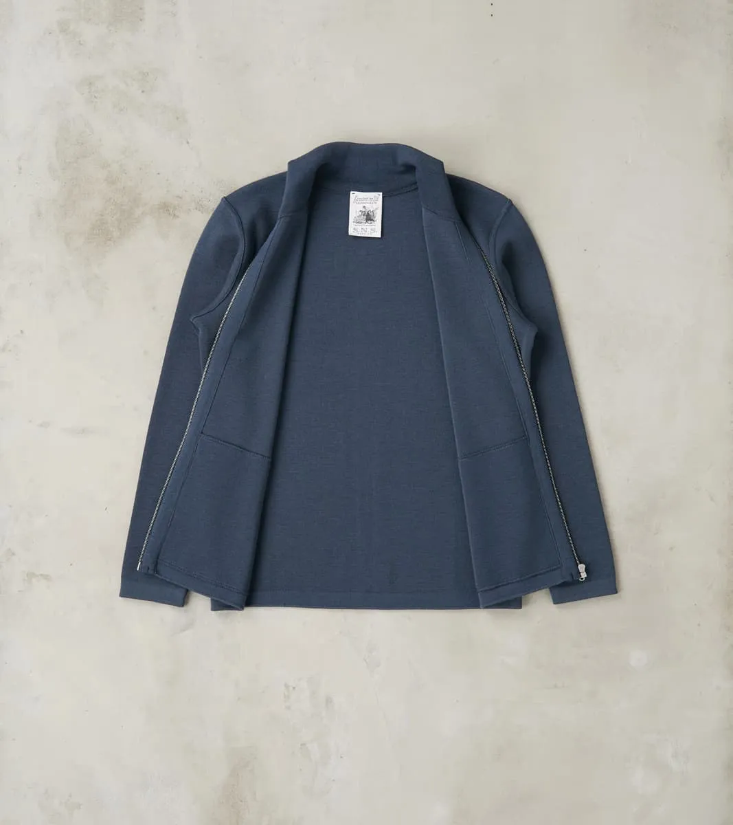 Naval II Full Zip - Faded Mineral Blue sold by Division Road product image thumbnail 3