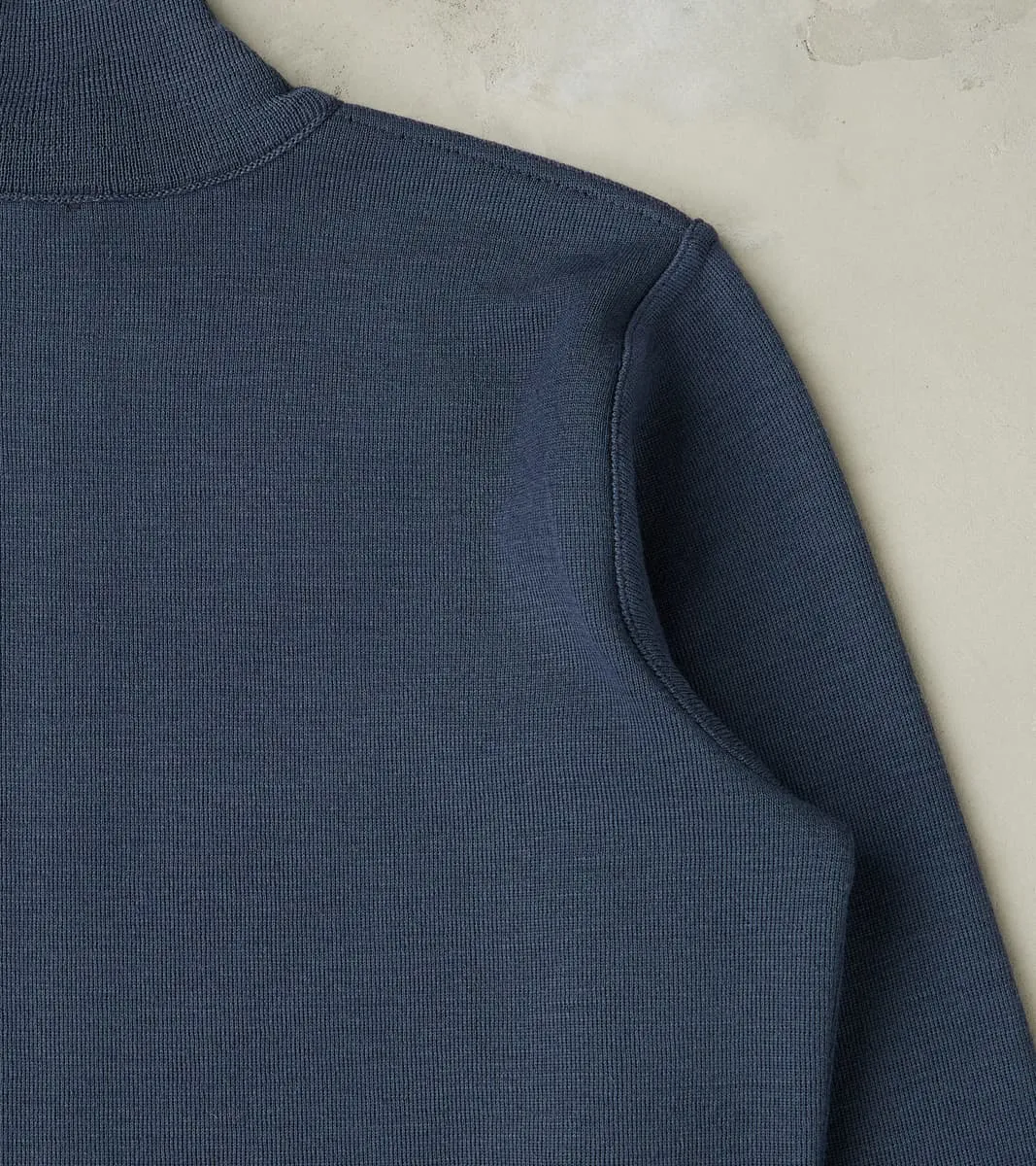 Naval II Full Zip - Faded Mineral Blue sold by Division Road product image thumbnail 5