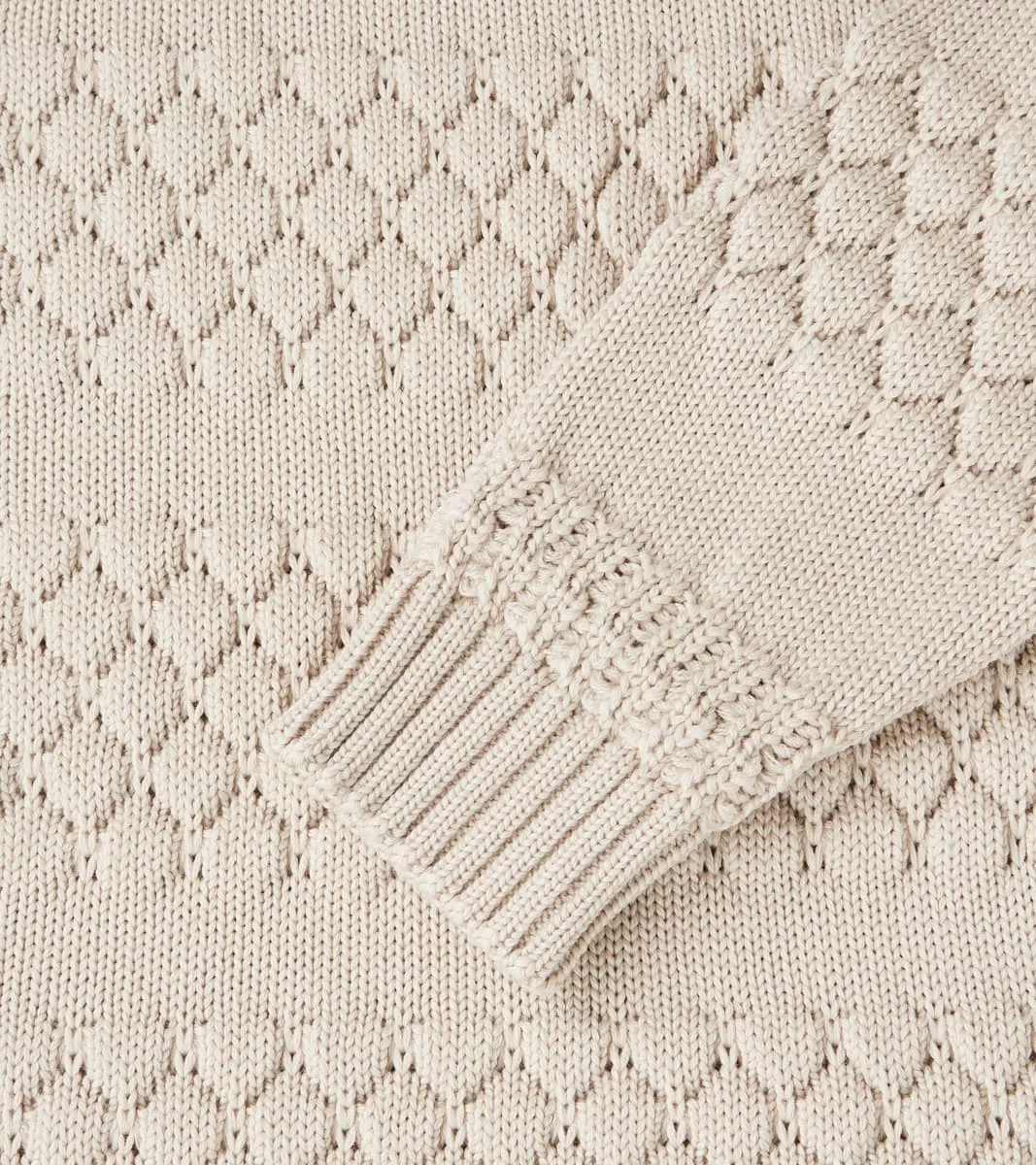 Macro Crewneck - Stone White sold by Division Road product image thumbnail 5