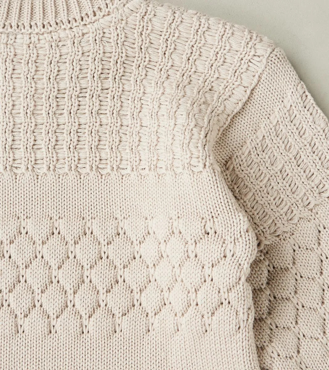 Macro Crewneck - Stone White sold by Division Road product image thumbnail 4