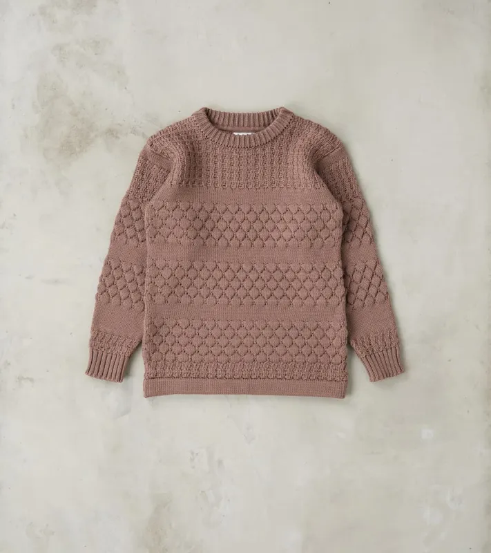 Macro Crewneck - Terra Rose sold by Division Road