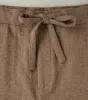 Washed Yak Wool Lounge Trouser - Undyed Taupe sold by Division Road