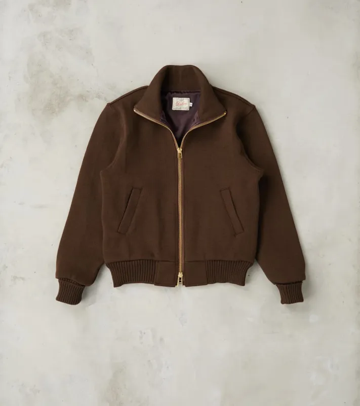 Full Throttle Moto Sweater - Brown sold by Division Road