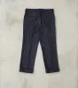 L-Pocket Pant - Glen Plaid Wool Blend Cloth - Navy sold by Division Road