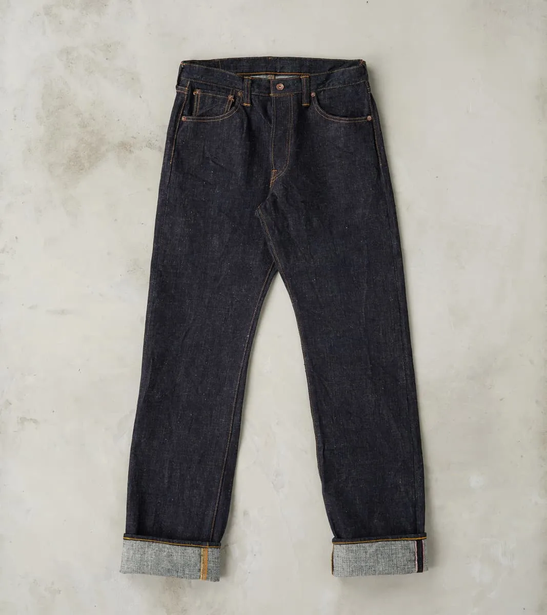 S5100VX 17oz Zero+ Bushido Indigo - High Straight sold by Division Road