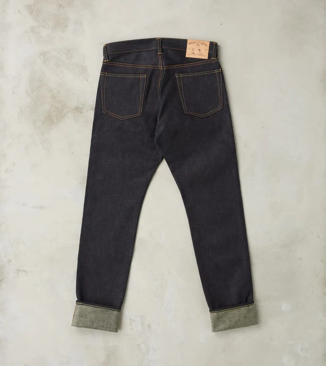 0405-BE - High Tapered - 18oz Indigo x Beige sold by Division Road product image thumbnail 2