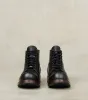 Service Boot - 310 - Split Dainite - Horween Black Wooly CXL sold by Division Road