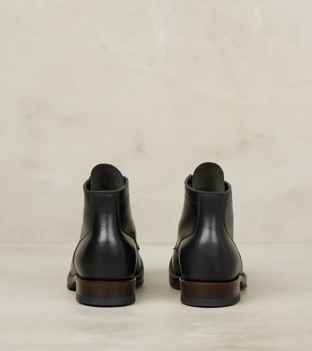 Service Boot - 310 - Split Dainite - Horween Black Wooly CXL sold by Division Road product image thumbnail 5