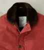 N-1 Deck Jacket - 7oz Martexin Waxed Sailcloth - Brick sold by Division Road