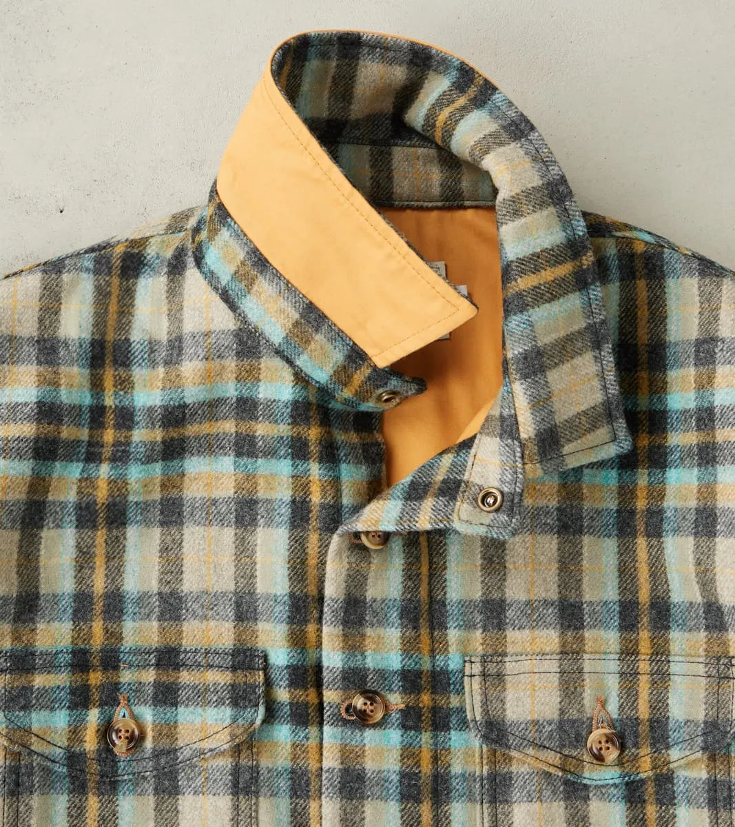 Crissman Overshirt - Fox Brothers® Flannel - Parisian Check Twill sold by Division Road product image thumbnail 5