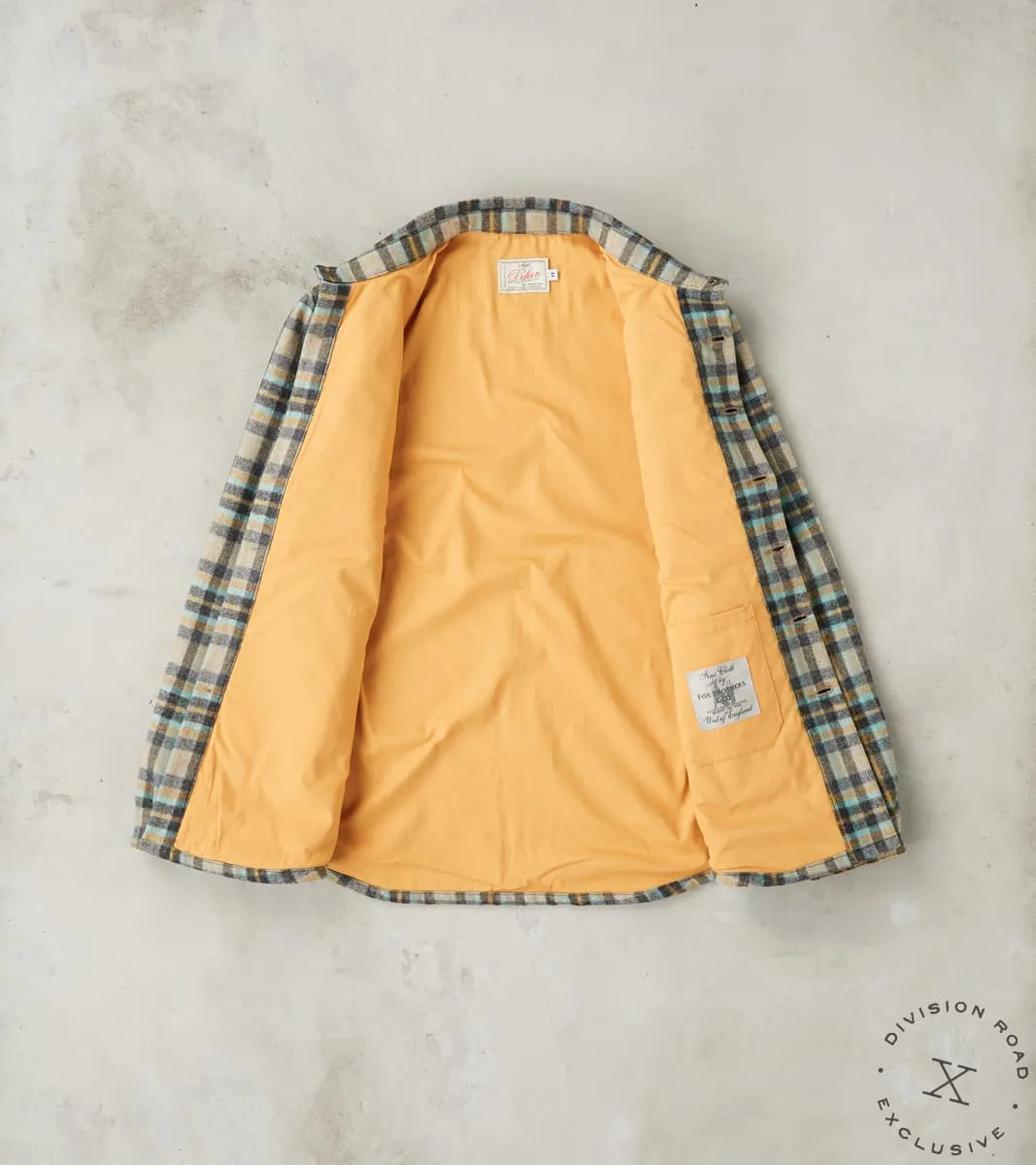 Crissman Overshirt - Fox Brothers® Flannel - Parisian Check Twill sold by Division Road product image thumbnail 3