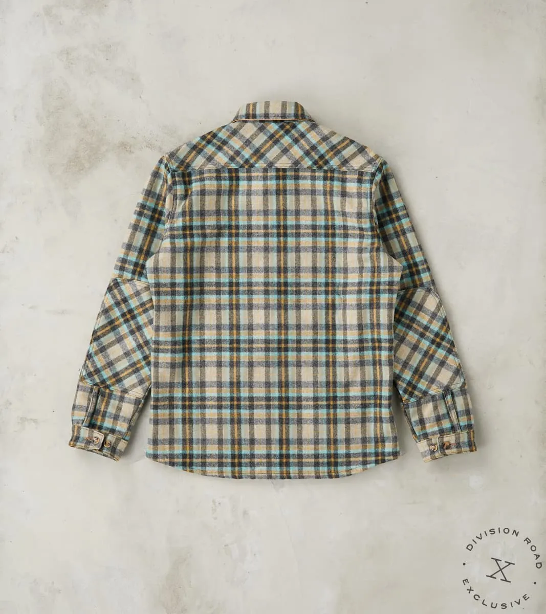 Crissman Overshirt - Fox Brothers® Flannel - Parisian Check Twill sold by Division Road product image thumbnail 2