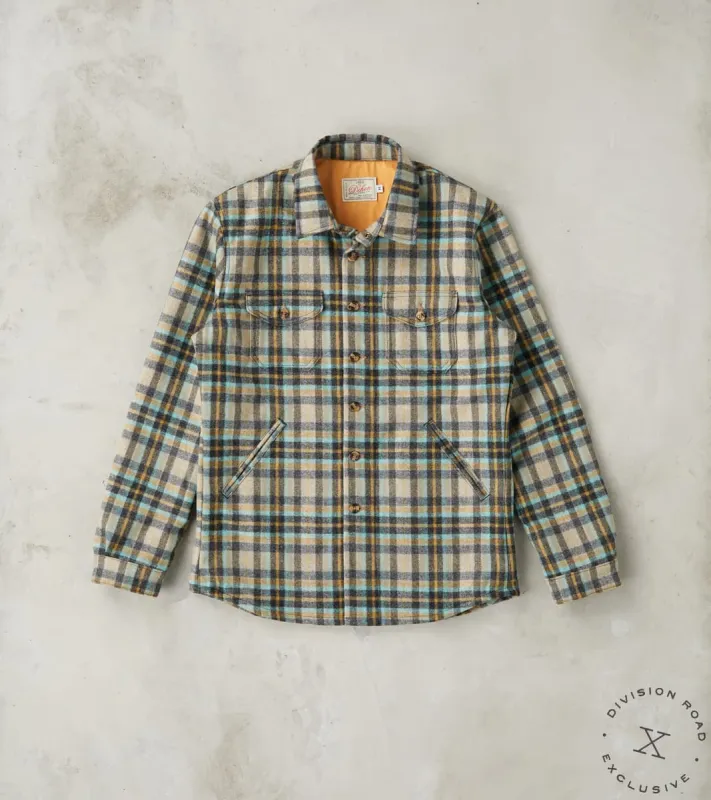 Crissman Overshirt - Fox Brothers® Flannel - Parisian Check Twill made by Dehen 1920