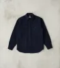 BWS-05 - CPO Overshirt - 14oz Dark Navy Wool Mosser sold by Division Road