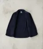BWS-05 - CPO Overshirt - 14oz Dark Navy Wool Mosser sold by Division Road