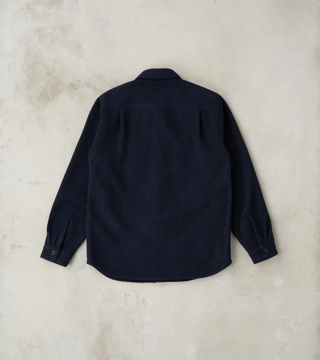 BWS-05 - CPO Overshirt - 14oz Dark Navy Wool Mosser sold by Division Road product image thumbnail 2