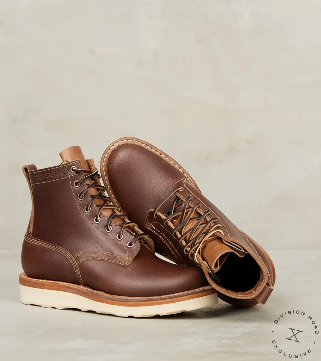 Cruiser 350 - 55 - Vibram 4014 - Horween Natural Waxed Flesh sold by Division Road product image thumbnail 3