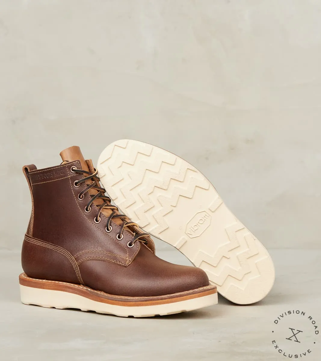Cruiser 350 - 55 - Vibram 4014 - Horween Natural Waxed Flesh sold by Division Road product image thumbnail 2