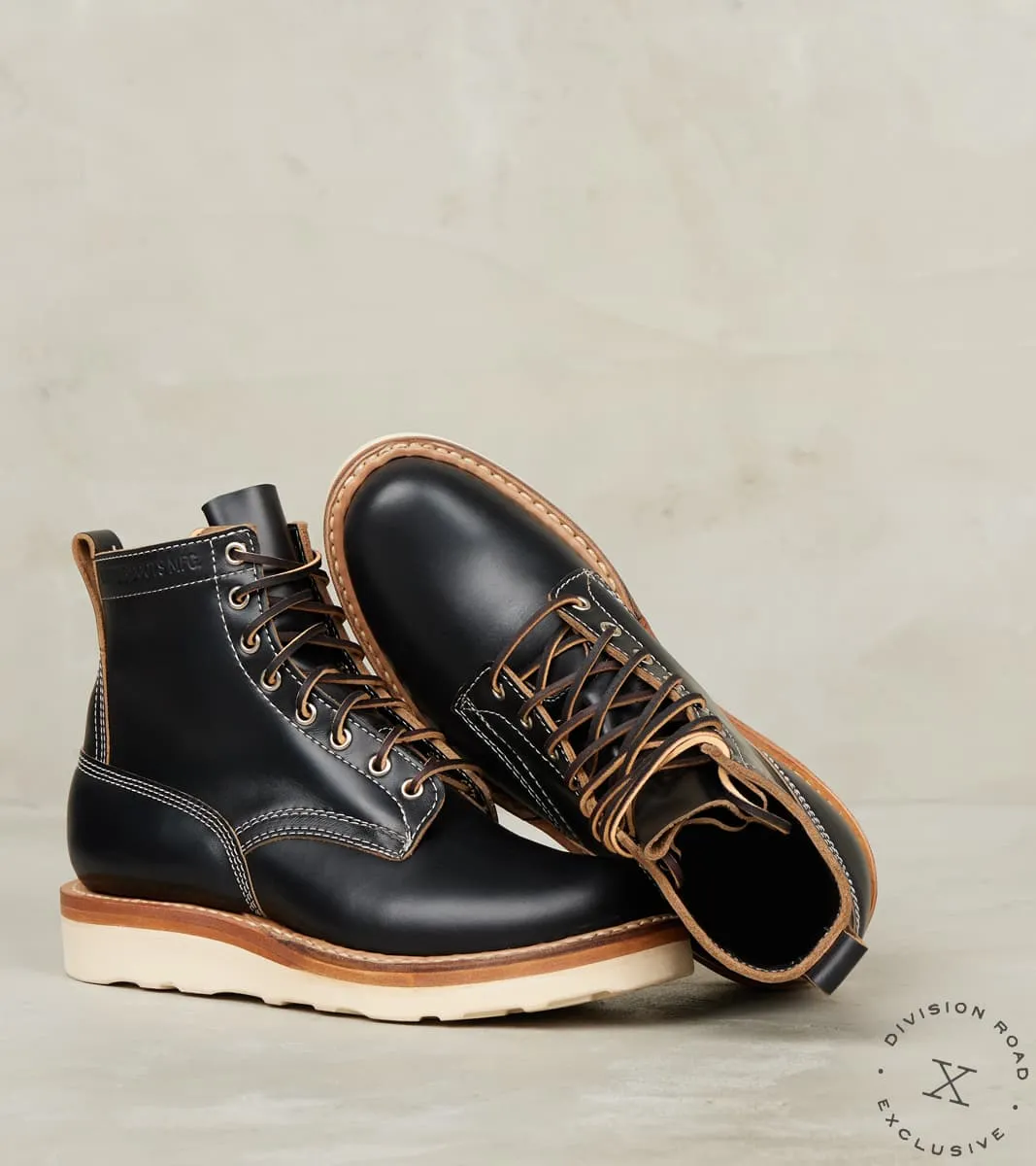Cruiser 350 - 55 - Vibram 4014 - Horween Black CXL sold by Division Road product image thumbnail 3
