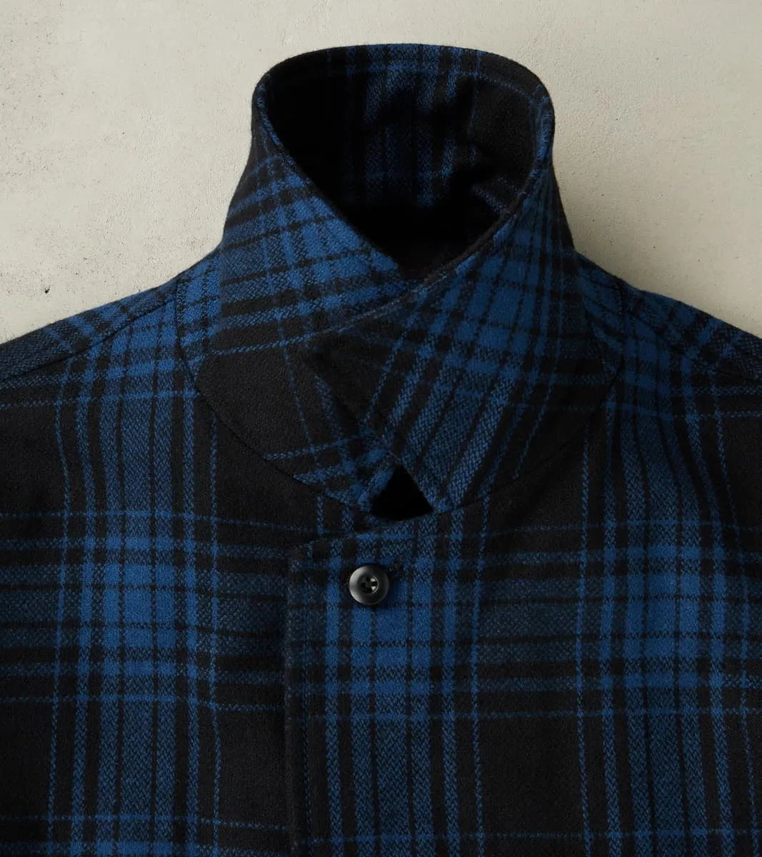 Bird Watching Jacket - Buffalo Plaid Wool - Blue sold by Division Road product image thumbnail 5