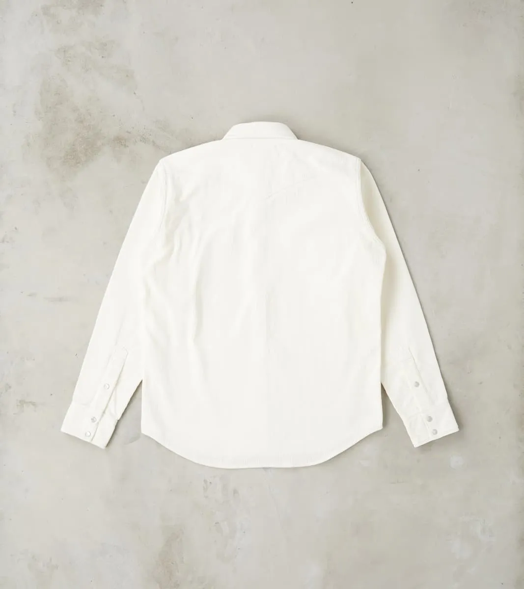 398-WHT - Western - 11oz Off White Corduroy sold by Division Road product image thumbnail 2