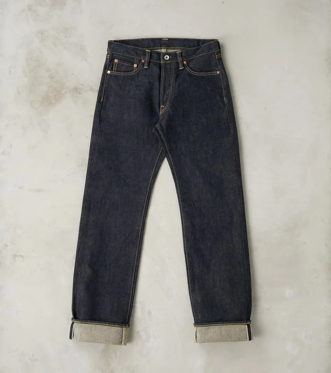 634S - Straight - 21oz Indigo sold by Division Road