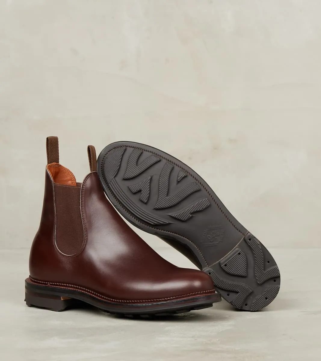 Chelsea Boot - 2030 - Ridgeway - D'Annonay Cigar Vocalou Calf sold by Division Road product image thumbnail 2