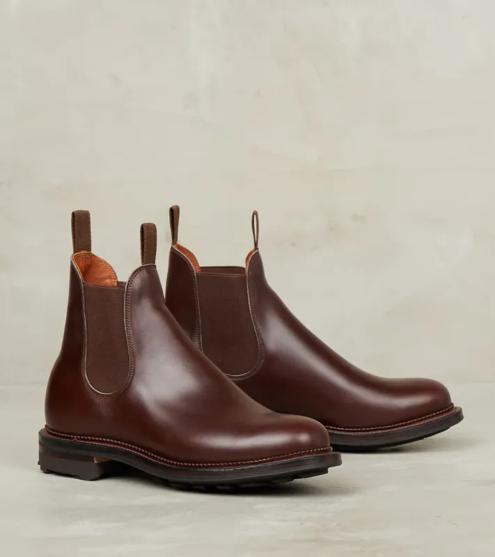 Chelsea Boot - 2030 - Ridgeway - D'Annonay Cigar Vocalou Calf sold by Division Road