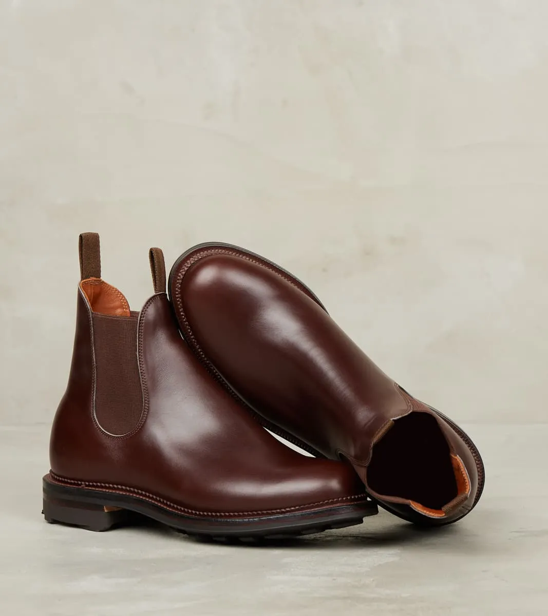 Chelsea Boot - 2030 - Ridgeway - D'Annonay Cigar Vocalou Calf sold by Division Road product image thumbnail 3