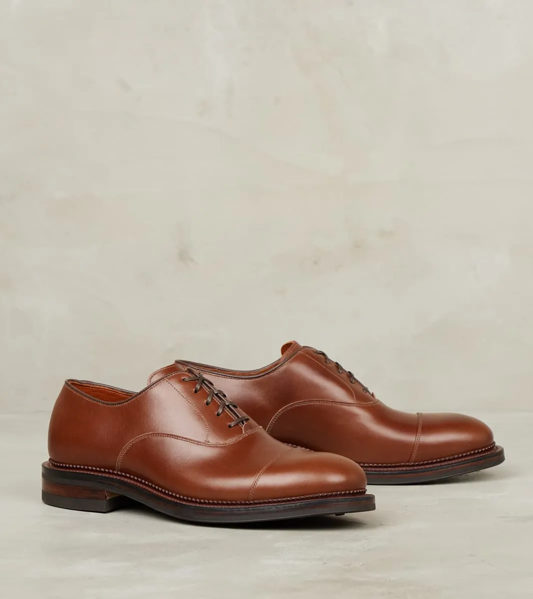 Bastion Oxford - 6478 - Dainite - D'Annonay Cognac Vocalou Calf sold by Division Road