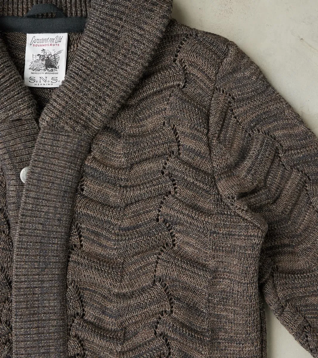 Epigon-III Cardigan - Terra Brown sold by Division Road product image thumbnail 4