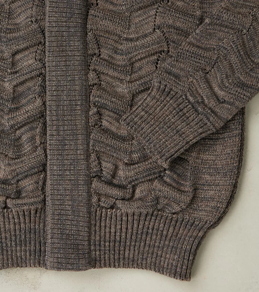 Epigon-III Cardigan - Terra Brown sold by Division Road product image thumbnail 5