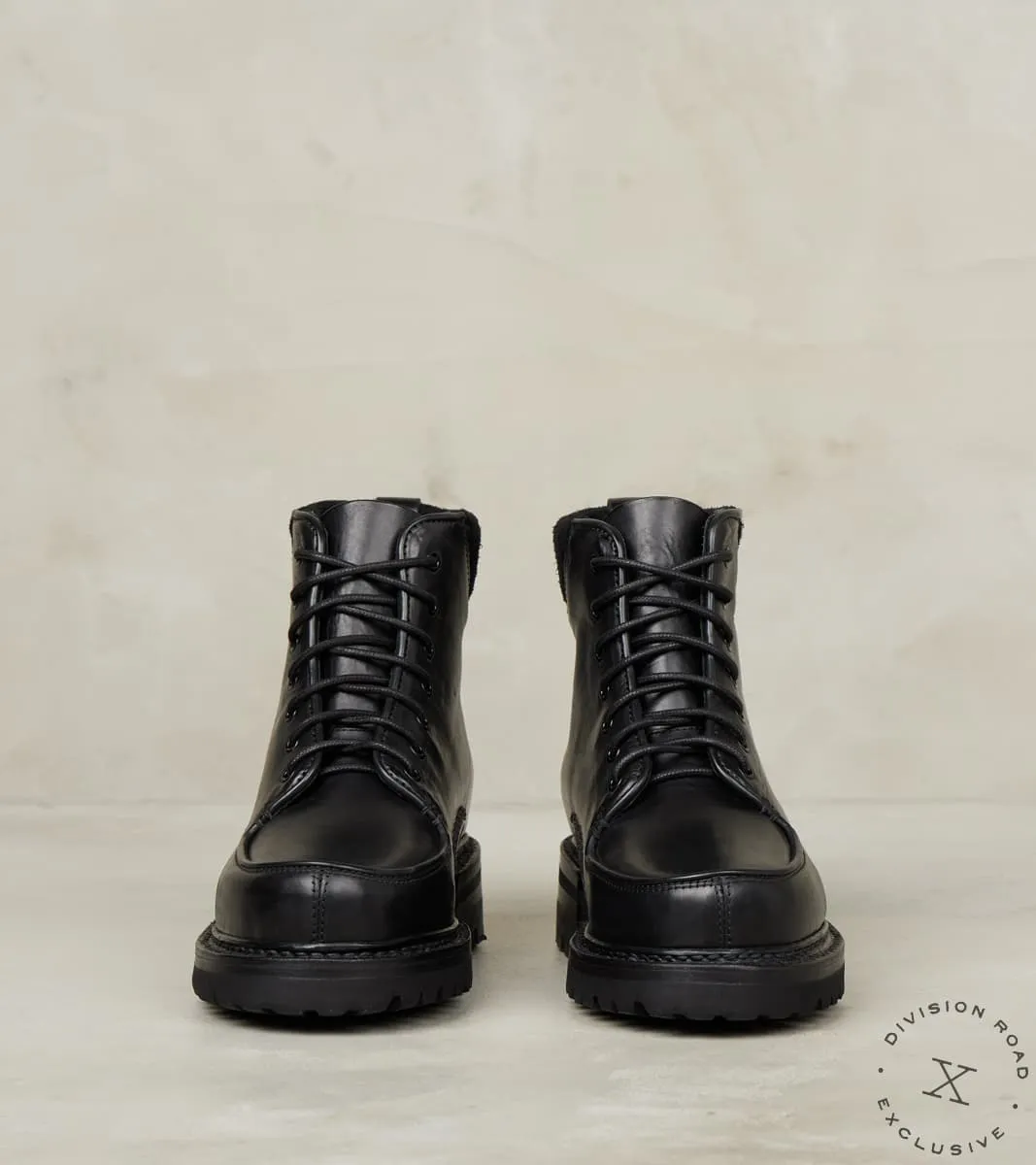 Military Moc High - Vibram ASP Gumlite - Nero Vachetta 800 Calf sold by Division Road product image thumbnail 4
