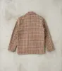 Harris Tweed Geography Teacher Jacket - Brick Red Houndstooth sold by Division Road