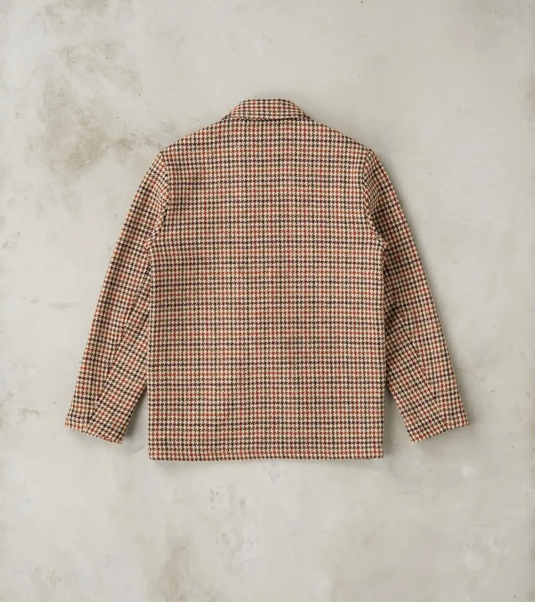 Harris Tweed Geography Teacher Jacket - Brick Red Houndstooth sold by Division Road product image thumbnail 2