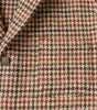 Harris Tweed Geography Teacher Jacket - Brick Red Houndstooth sold by Division Road