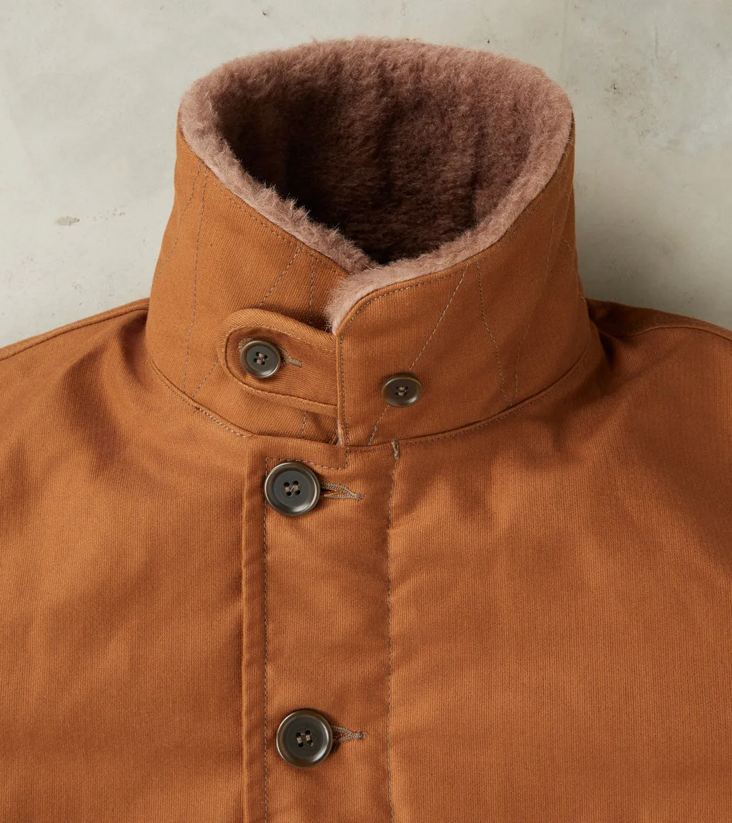 35-BRN - N1 Deck Jacket - 12oz Brown Whipcord sold by Division Road product image thumbnail 5