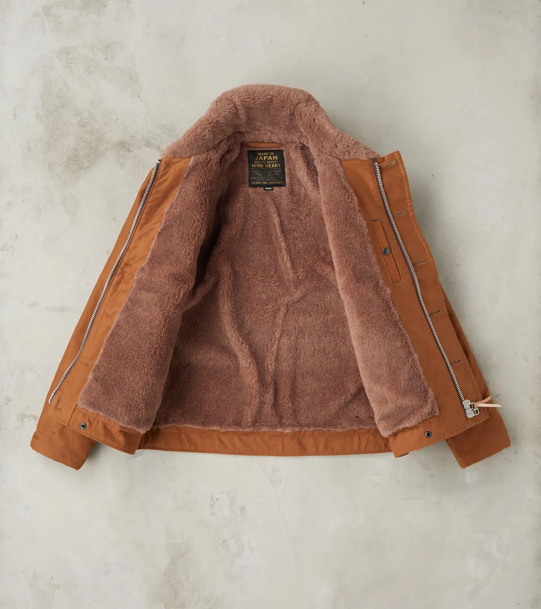 35-BRN - N1 Deck Jacket - 12oz Brown Whipcord sold by Division Road product image thumbnail 3