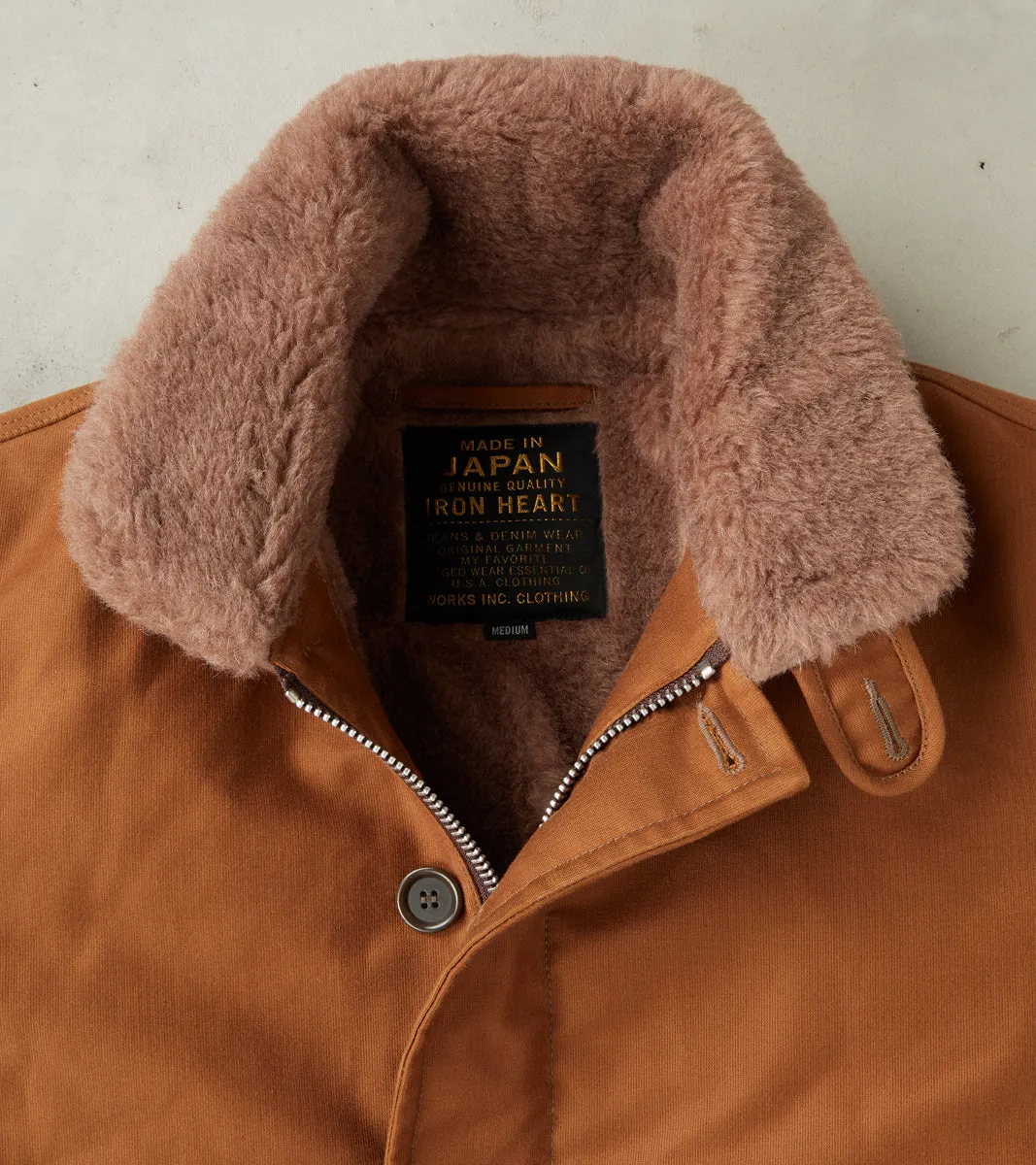 35-BRN - N1 Deck Jacket - 12oz Brown Whipcord sold by Division Road product image thumbnail 4