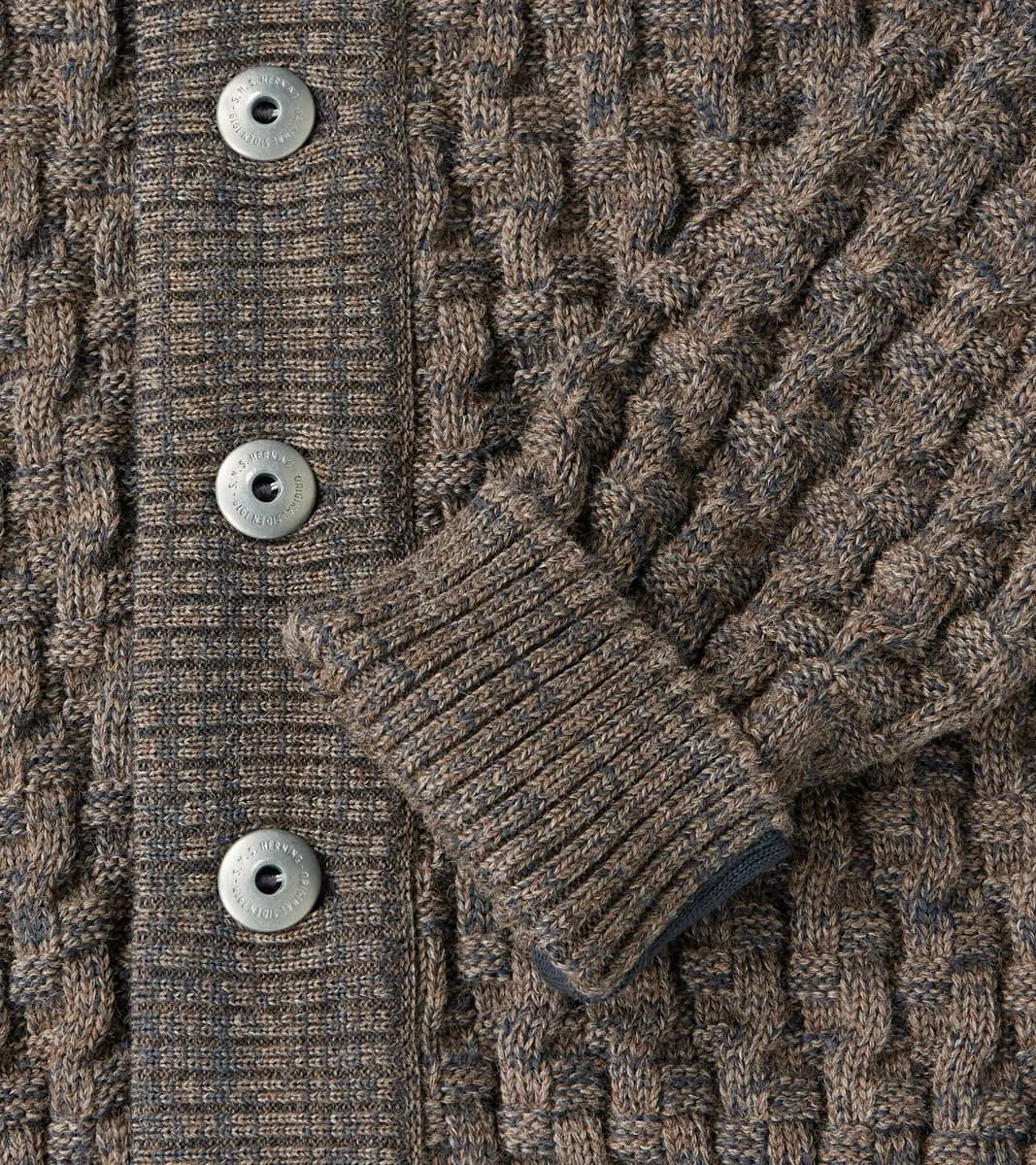 Stark Cardigan - Terra Brown sold by Division Road product image thumbnail 5