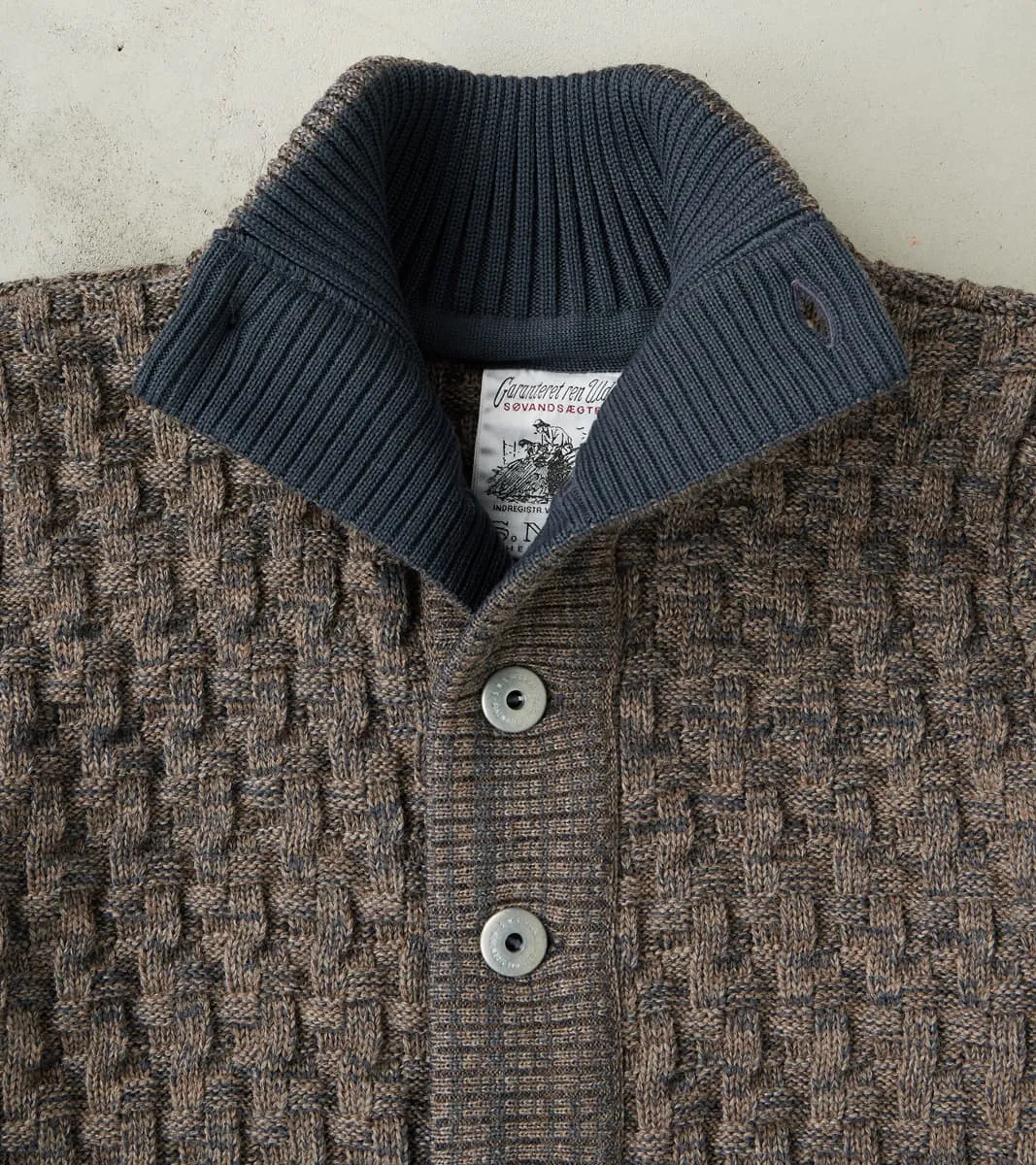 Stark Cardigan - Terra Brown sold by Division Road product image thumbnail 3