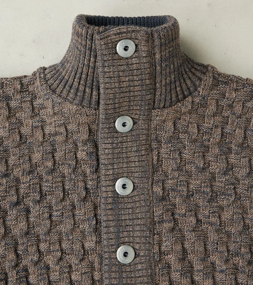 Stark Cardigan - Terra Brown sold by Division Road product image thumbnail 4