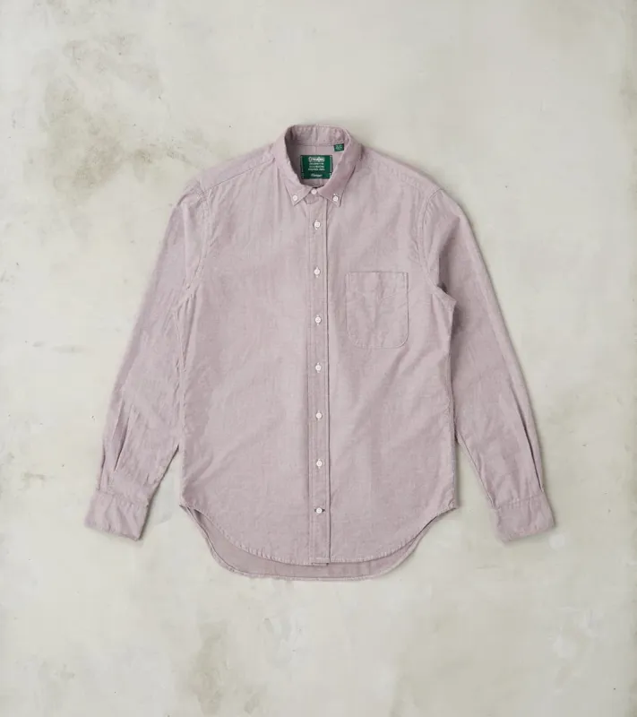 Japanese Brushed Twill - Brick sold by Division Road