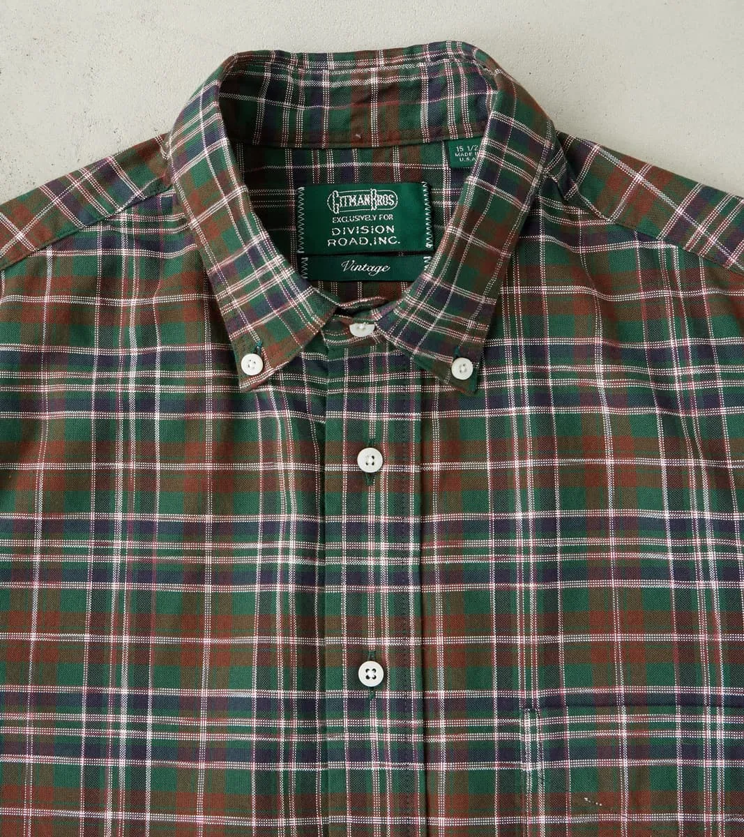 Green Brushed Ikat sold by Division Road product image thumbnail 3