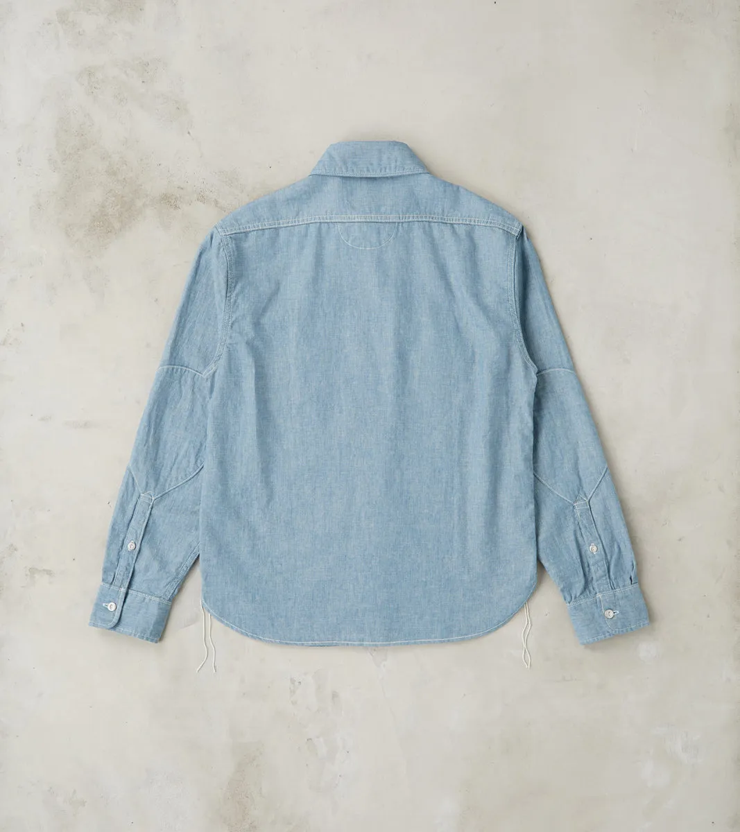 Lambert - Japanese Herringbone Chambray - Indigo sold by Division Road product image thumbnail 2