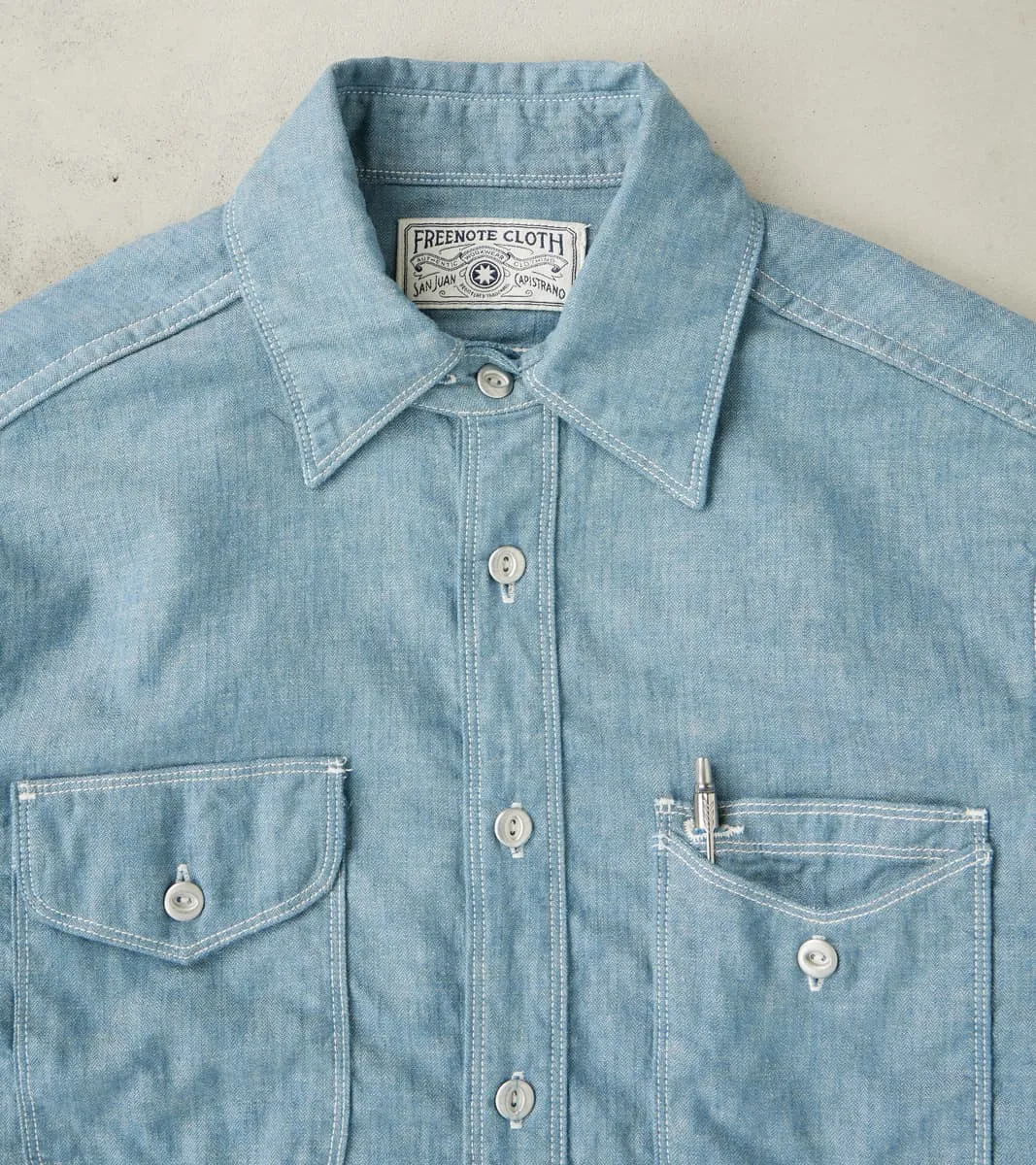 Lambert - Japanese Herringbone Chambray - Indigo sold by Division Road product image thumbnail 4