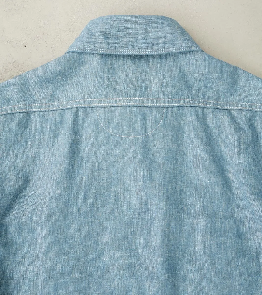 Lambert - Japanese Herringbone Chambray - Indigo sold by Division Road product image thumbnail 5