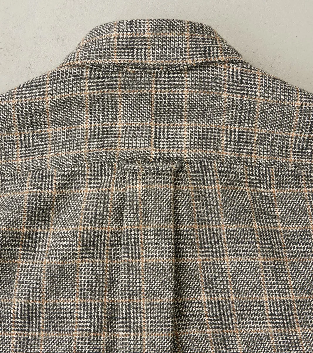 Japanese Glen Plaid Cotton Tweed - Salt & Pepper sold by Division Road product image thumbnail 4