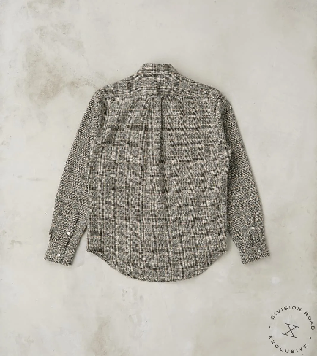 Japanese Glen Plaid Cotton Tweed - Salt & Pepper sold by Division Road product image thumbnail 2